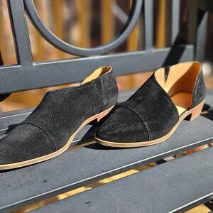 Crown Vintage CV-Sakai Suede Cutout Slip On Bootie Sz 7.5M